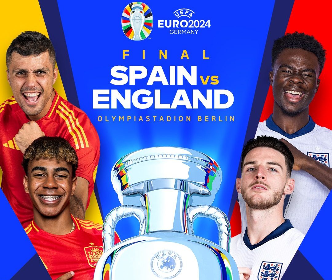 Euro 2024 Final: Tiki-Taka Tango vs. English Might – Spain Eyes History, England Craves Glory