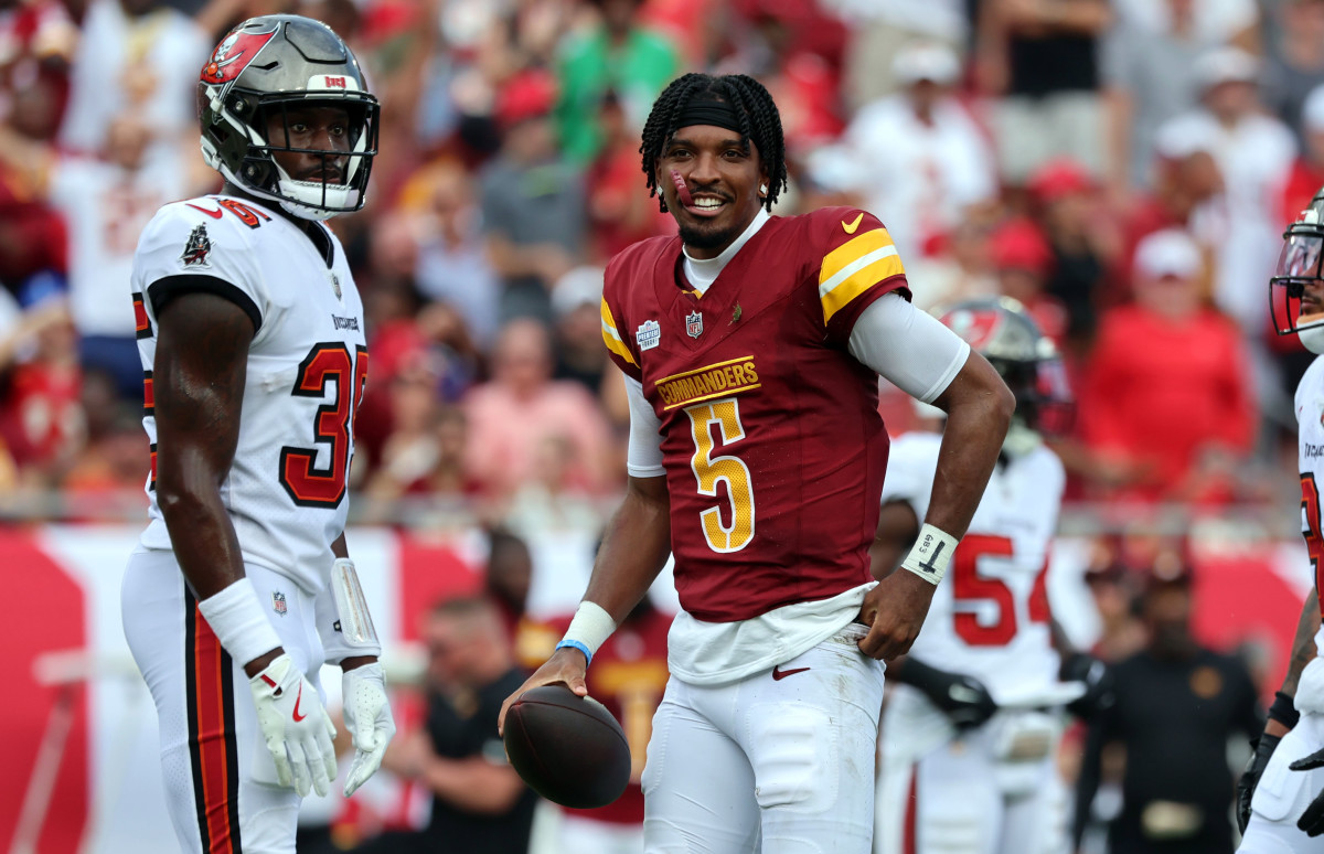 Battle of Firepower: Commanders’ Momentum Collides with Buccaneers’ Experience